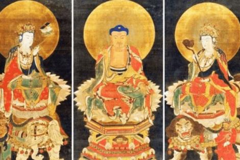 Tượng Tam tôn thức trong Phật giáo